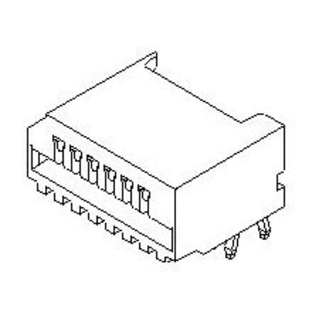 MOLEX Ffc & Fpc Connectors 13Ckt 1.25 Ffc Conn T 1.25 Ffc Conn Assy 520441345